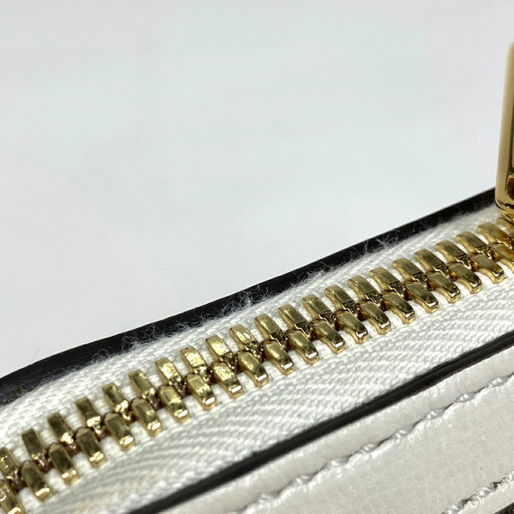 Gucci GG Horsebit Shoulder Bag Canvas Beige White - Picture 5 of 9